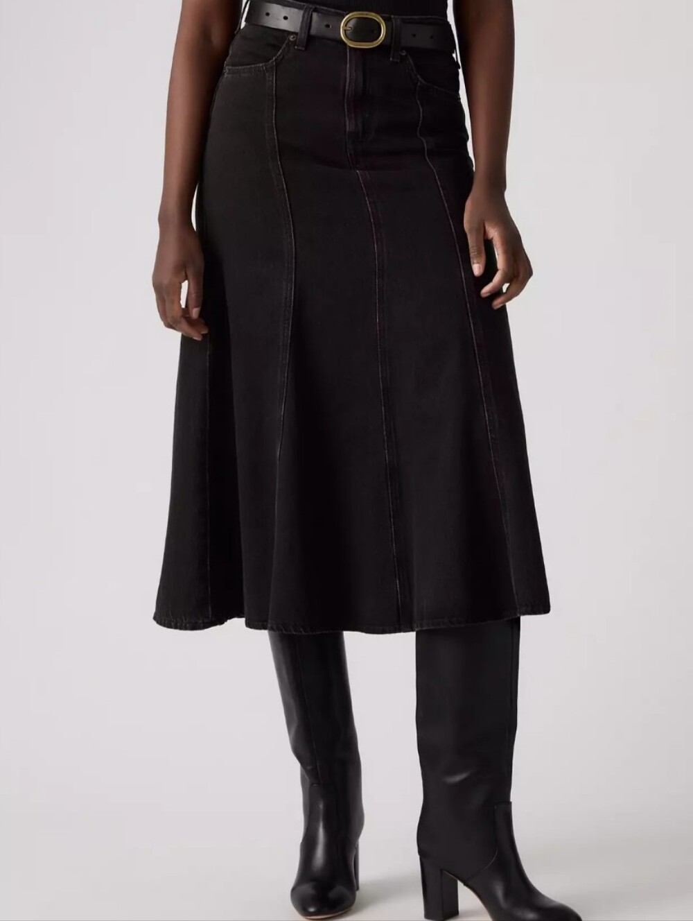 Levi's Fit And Flare Skirt
